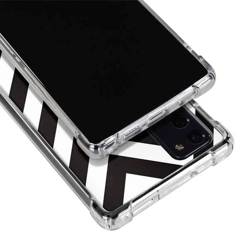 Michigan State University Spartans S Chevron Galaxy Note20 5G Clear Case