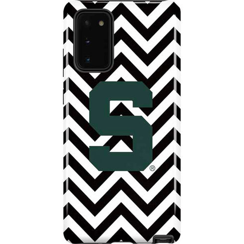 Michigan State University Spartans S Chevron Galaxy Note20 5G Pro Case