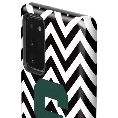 Michigan State University Spartans S Chevron Galaxy Note20 5G Pro Case