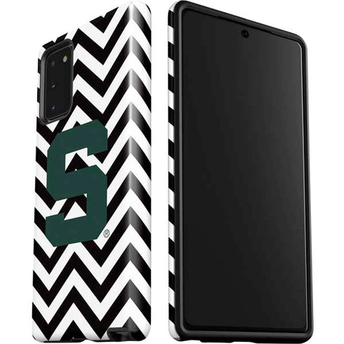 Michigan State University Spartans S Chevron Galaxy Note20 5G Pro Case