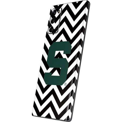 Michigan State University Spartans S Chevron Galaxy Note20 5G Skin