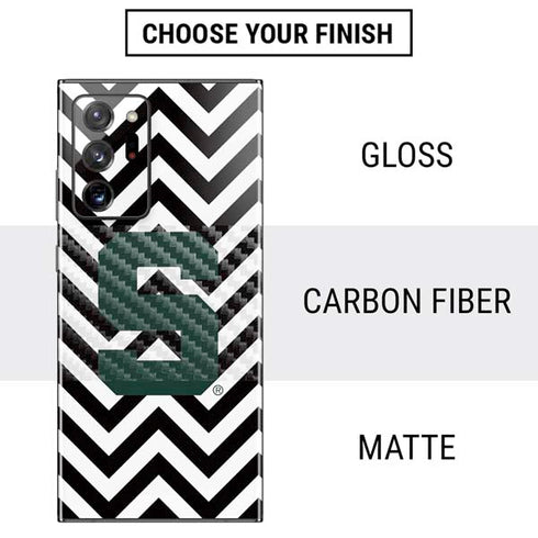 Michigan State University Spartans S Chevron Galaxy Note20 Ultra 5G Skin