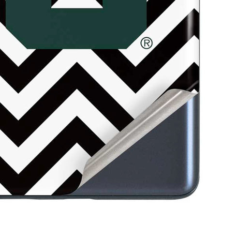Michigan State University Spartans S Chevron Galaxy S20 Fan Edition Skin