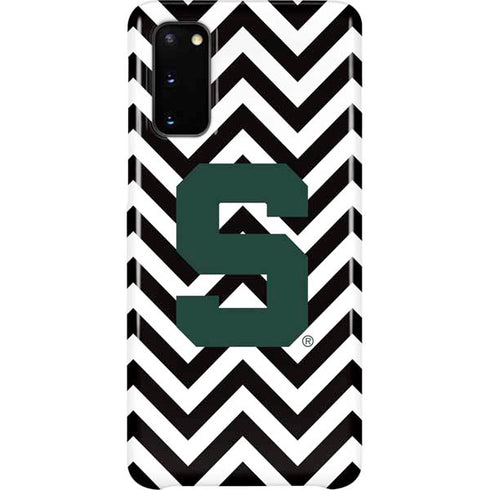 Michigan State University Spartans S Chevron Galaxy S20 Lite Case