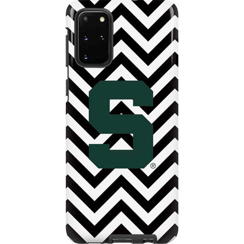 Michigan State University Spartans S Chevron Galaxy S20 Plus Pro Case