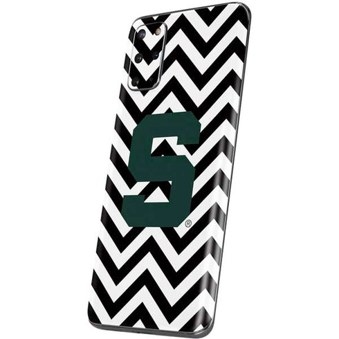 Michigan State University Spartans S Chevron Galaxy S20 Plus Skin