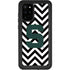 Michigan State University Spartans S Chevron Galaxy S20 Plus Waterproof Case