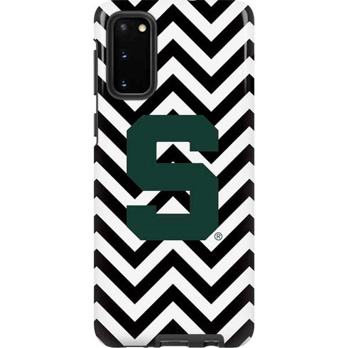 Michigan State University Spartans S Chevron Galaxy S20 Pro Case