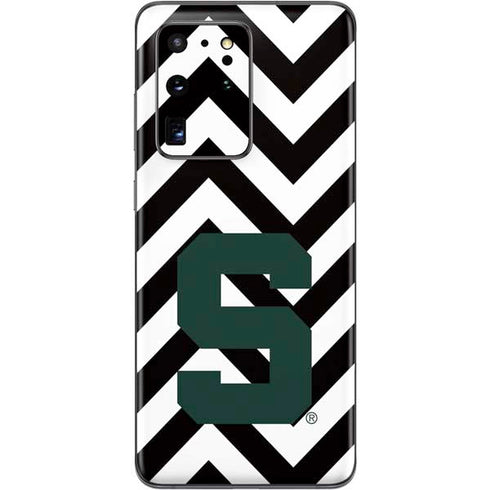 Michigan State University Spartans S Chevron Galaxy S20 Ultra 5G Skin