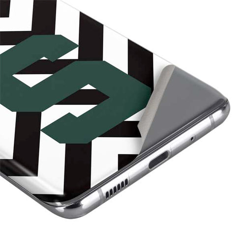 Michigan State University Spartans S Chevron Galaxy S20 Ultra 5G Skin