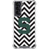 Michigan State University Spartans S Chevron Galaxy S21 5G Clear Case