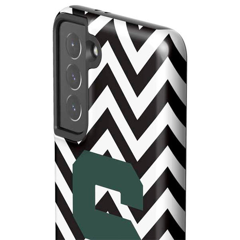 Michigan State University Spartans S Chevron Galaxy S21 5G Pro Case