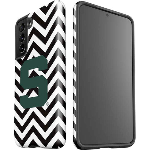 Michigan State University Spartans S Chevron Galaxy S21 5G Pro Case