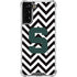 Michigan State University Spartans S Chevron Galaxy S21 FE Clear Case