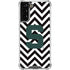 Michigan State University Spartans S Chevron Galaxy S21 Plus 5G Clear Case