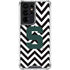 Michigan State University Spartans S Chevron Galaxy S21 Ultra 5G Clear Case