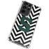 Michigan State University Spartans S Chevron Galaxy S21 Ultra 5G Clear Case
