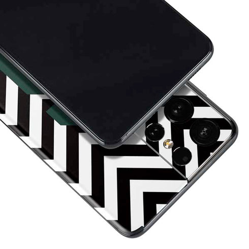 Michigan State University Spartans S Chevron Galaxy S21 Ultra 5G Skin
