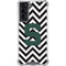Michigan State University Spartans S Chevron Galaxy S22 Clear Case