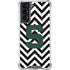 Michigan State University Spartans S Chevron Galaxy S22 Clear Case