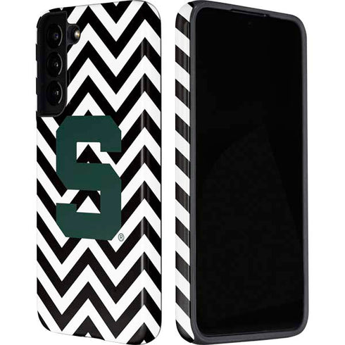 Michigan State University Spartans S Chevron Galaxy S22 Pro Case