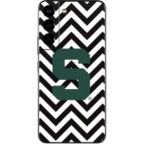Michigan State University Spartans S Chevron Galaxy S22 Skin
