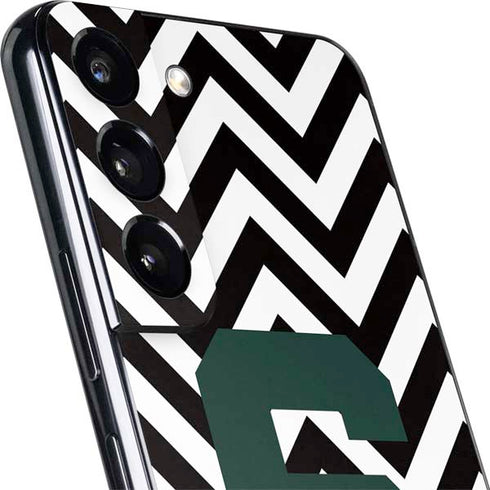 Michigan State University Spartans S Chevron Galaxy S22 Skin