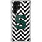 Michigan State University Spartans S Chevron Galaxy S22 Ultra Clear Case
