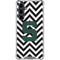 Michigan State University Spartans S Chevron Galaxy S23 FE Clear Case