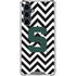 Michigan State University Spartans S Chevron Galaxy S23 FE Clear Case