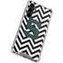 Michigan State University Spartans S Chevron Galaxy S23 FE Clear Case
