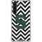 Michigan State University Spartans S Chevron Galaxy S23 Plus Clear Case