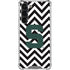 Michigan State University Spartans S Chevron Galaxy S23 Plus Clear Case