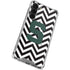 Michigan State University Spartans S Chevron Galaxy S23 Plus Clear Case