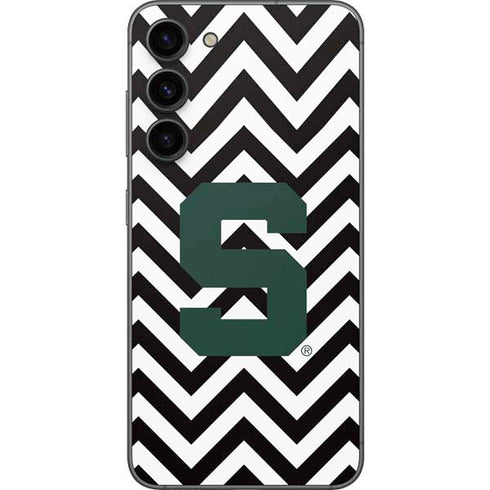 Michigan State University Spartans S Chevron Galaxy S23 Plus Skin