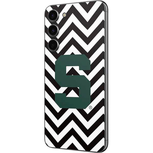 Michigan State University Spartans S Chevron Galaxy S23 Plus Skin