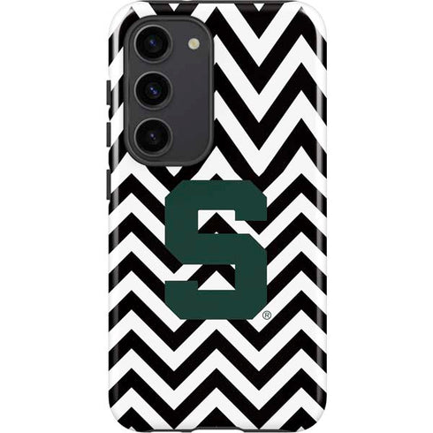 Michigan State University Spartans S Chevron Galaxy S23 Pro Case