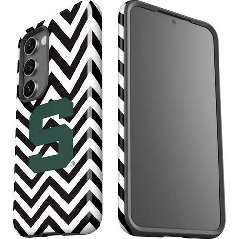 Michigan State University Spartans S Chevron Galaxy S23 Pro Case