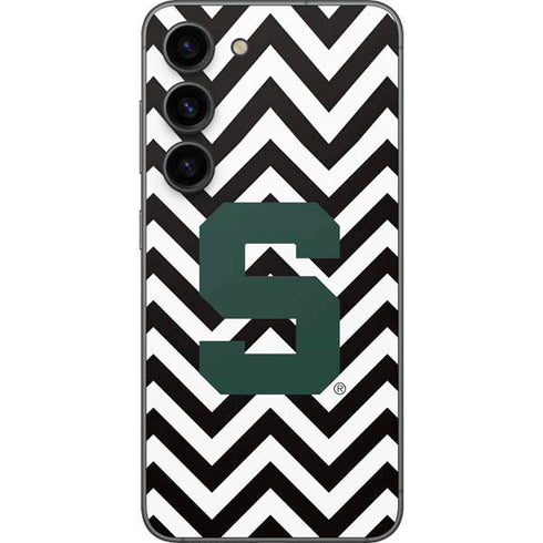 Michigan State University Spartans S Chevron Galaxy S23 Skin