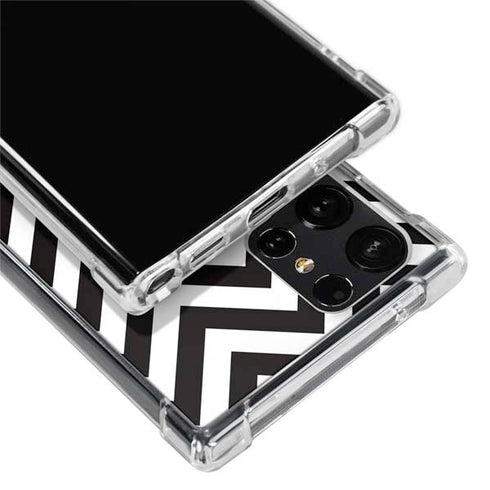Michigan State University Spartans S Chevron Galaxy S24 Ultra Clear Case