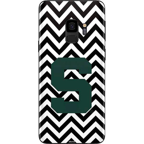 Michigan State University Spartans S Chevron Galaxy S9 Skin