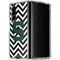 Michigan State University Spartans S Chevron Galaxy Z Fold4 5G Clear Case