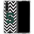 Michigan State University Spartans S Chevron Galaxy Z Fold4 5G Clear Case