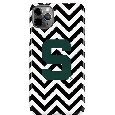 Michigan State University Spartans S Chevron iPhone 11 Pro Max Lite Case