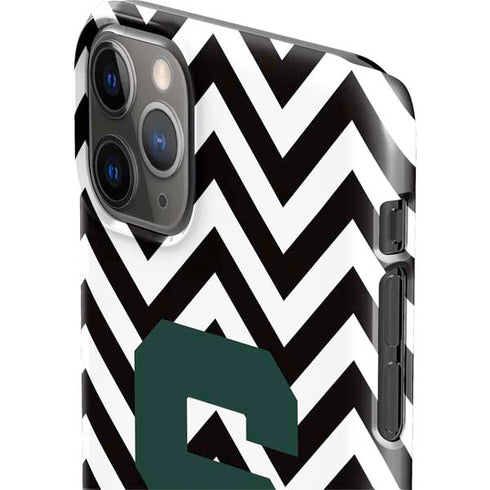 Michigan State University Spartans S Chevron iPhone 11 Pro Max Lite Case