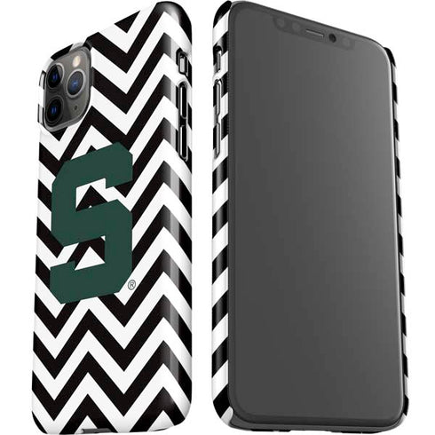 Michigan State University Spartans S Chevron iPhone 11 Pro Max Lite Case
