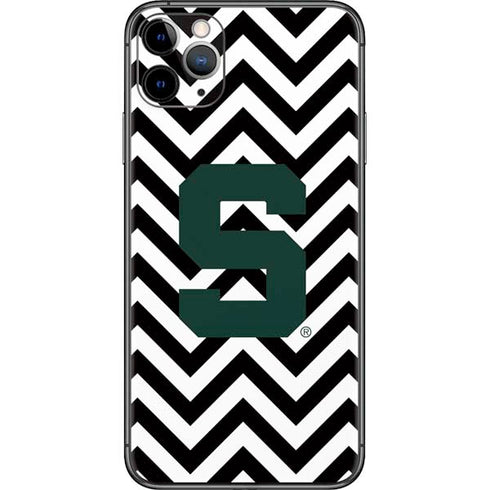Michigan State University Spartans S Chevron iPhone 11 Pro Max Skin