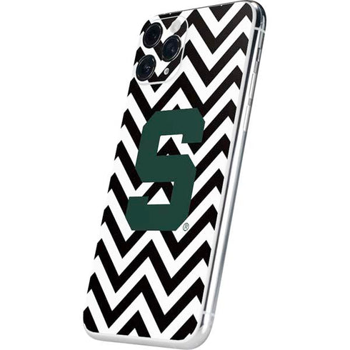 Michigan State University Spartans S Chevron iPhone 11 Pro Skin