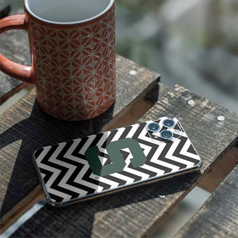 Michigan State University Spartans S Chevron iPhone 11 Pro Skin