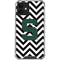 Michigan State University Spartans S Chevron iPhone 12 Clear Case